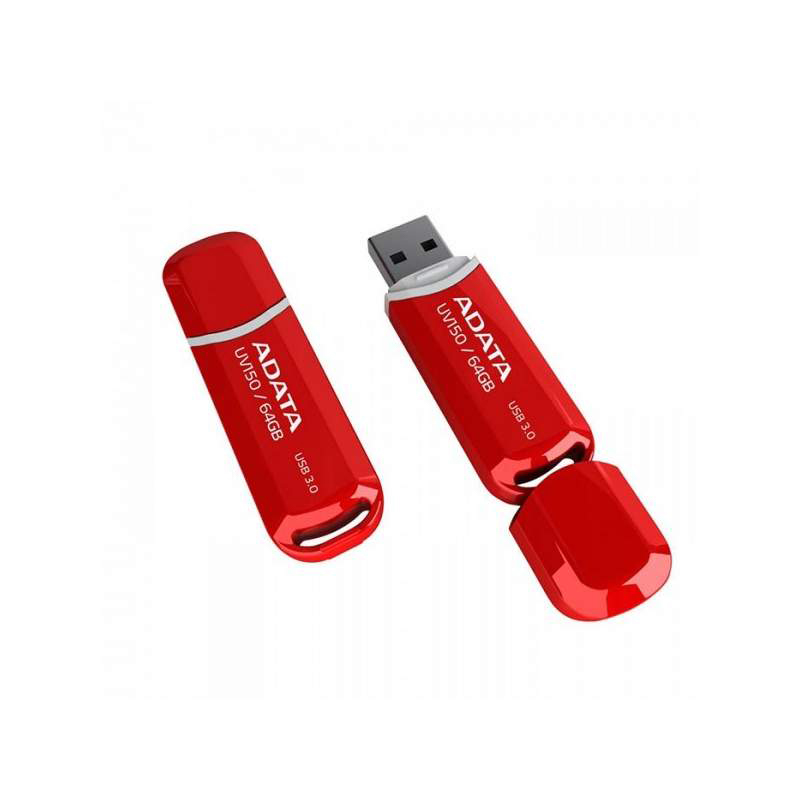 Pendrive Adata 64 Gb Auv150 - Rojo