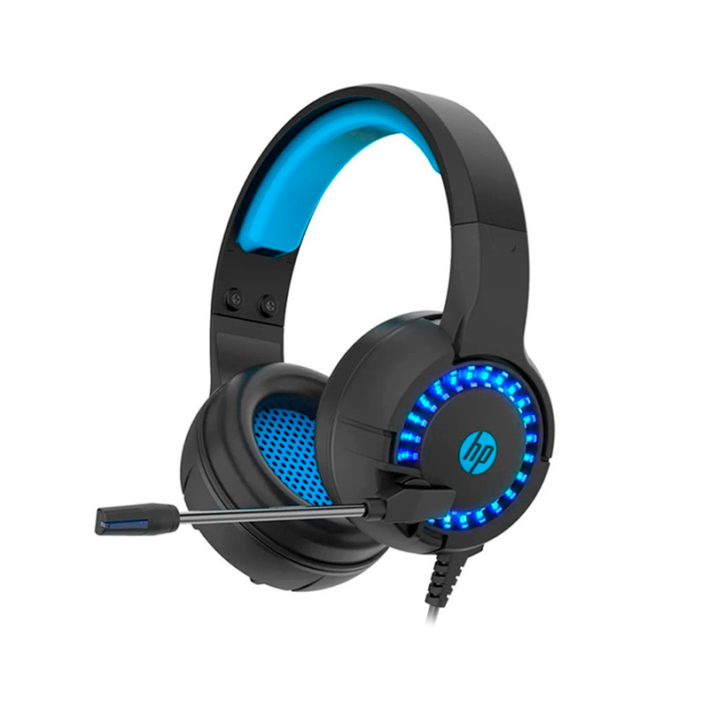 Audifono + Microfono Hp On Ear Conector Usb + 2 Conectores 3.5Mm
