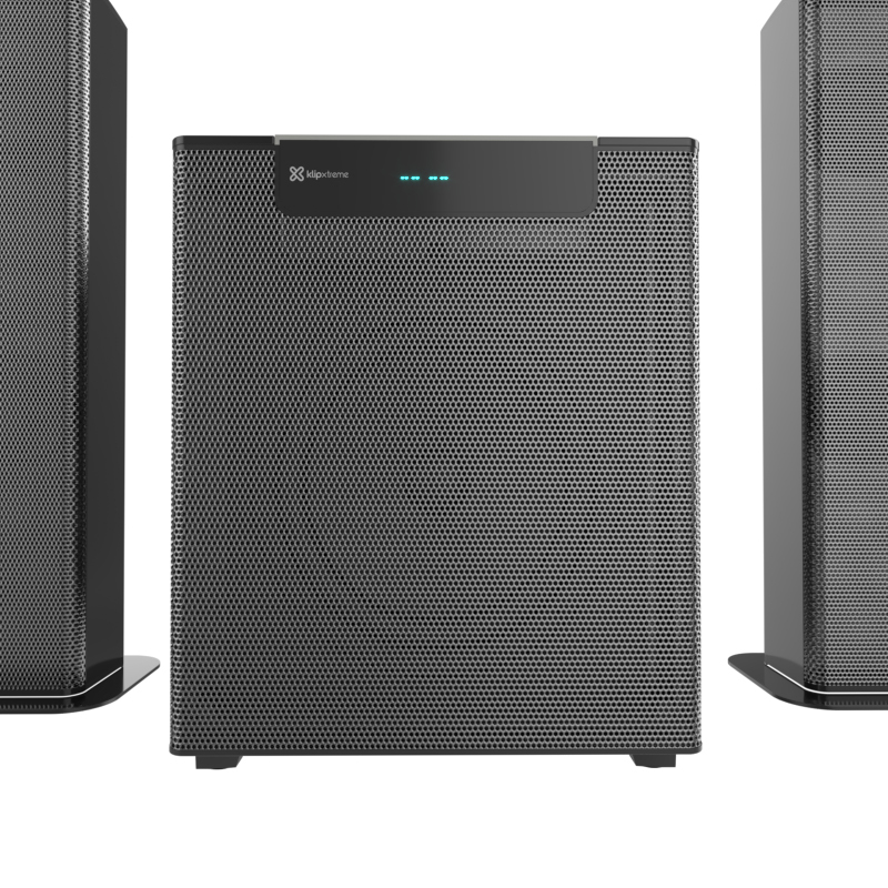 Barra De Sonido 2.1 Klip Xtreme Zynk 200Watts Bluetooth-Usb-Aux-Optica