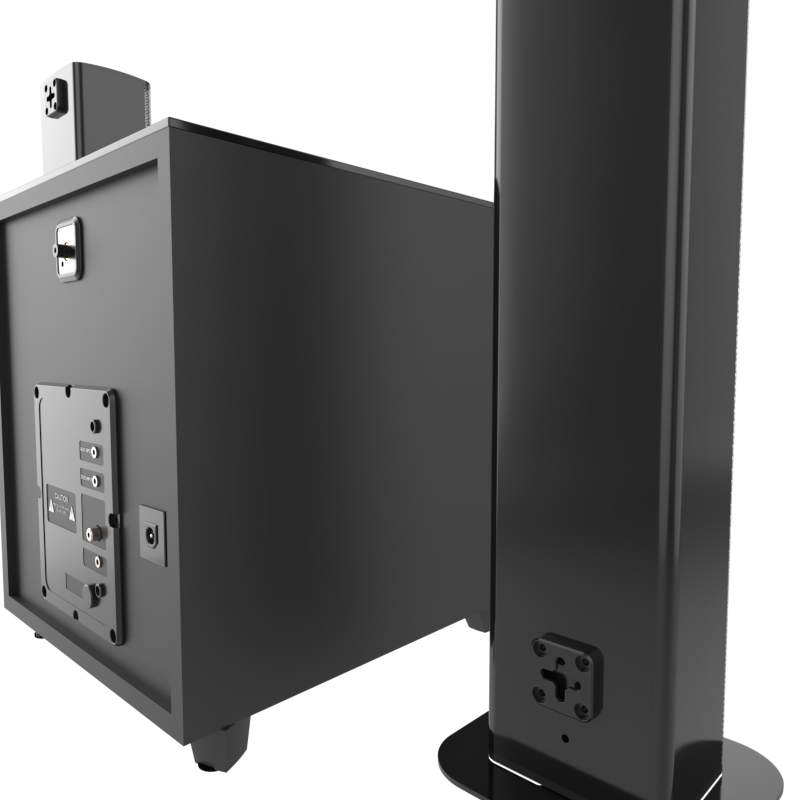 Barra De Sonido 2.1 Klip Xtreme Zynk 200Watts Bluetooth-Usb-Aux-Optica