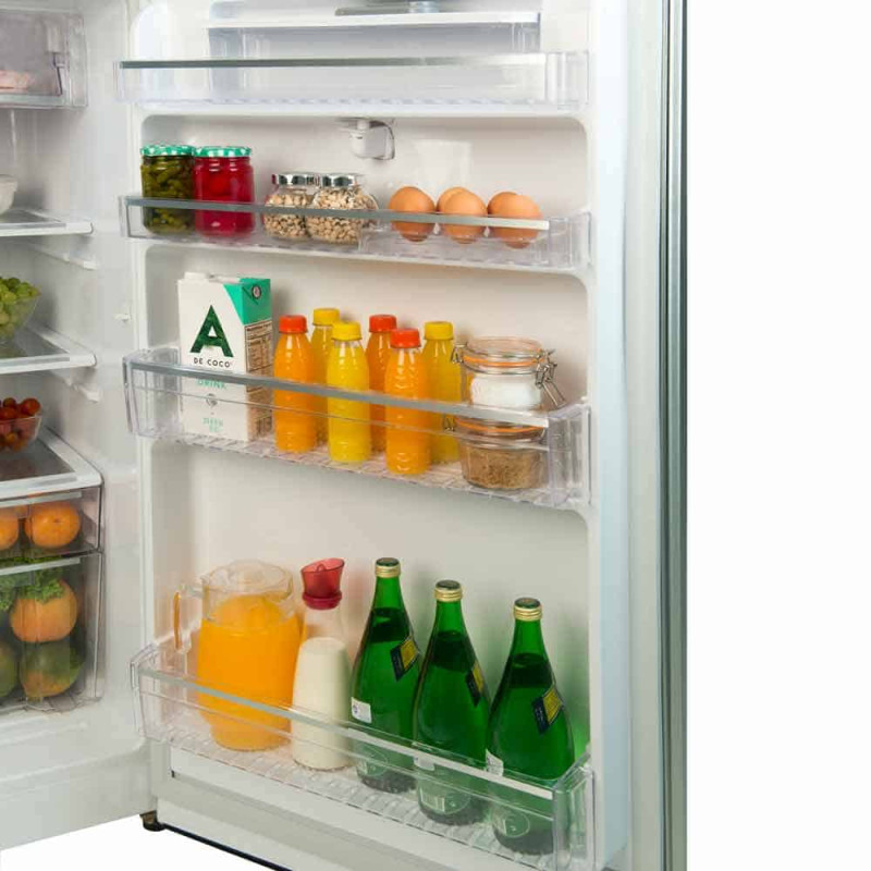 Refrigeradora de 470 Litros CR568B No Frost Gris Con Acrílico Digital Challenger