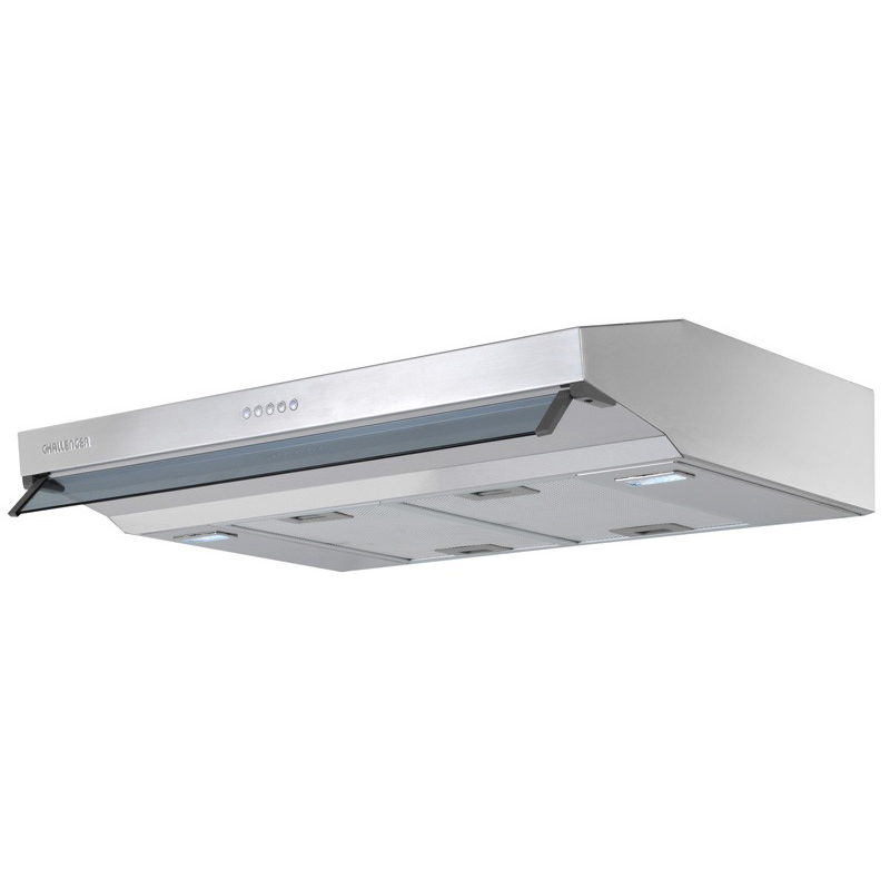 Campana Extractora CX 4792Con Ionizacion, Inox 90cm Challenger