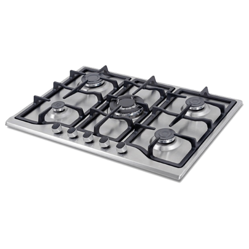 Cocina Gas SI 6951 5 Quemadores Inox 76 cm Challenger 