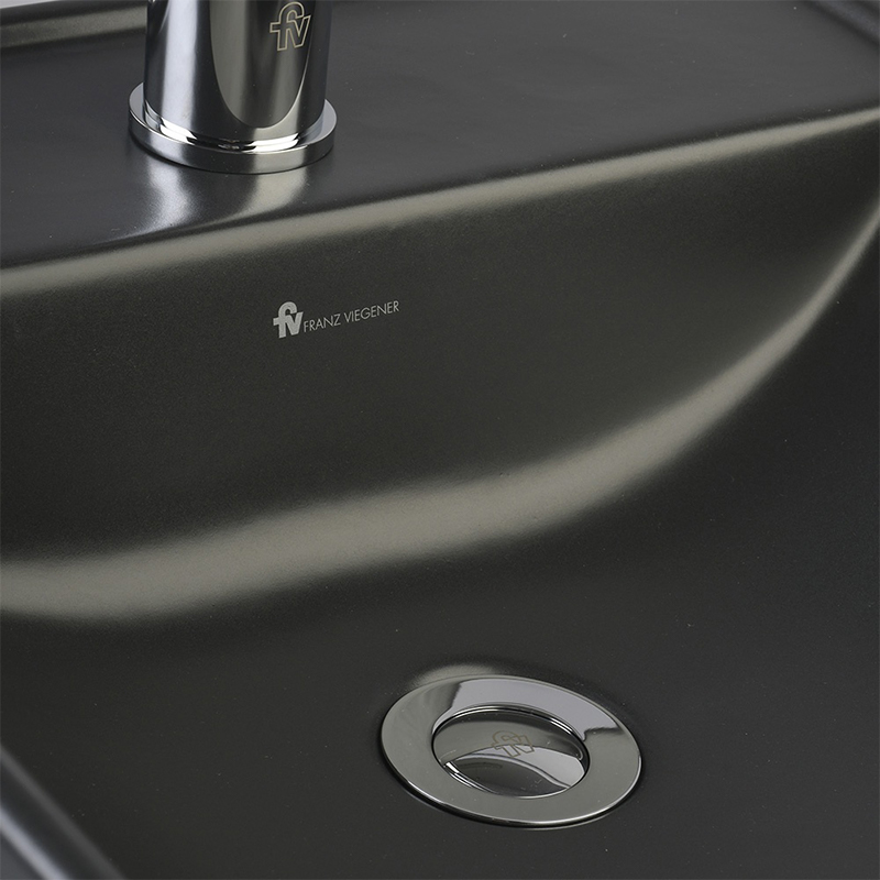 Lavabo Vessel Mozart Negro Grafito