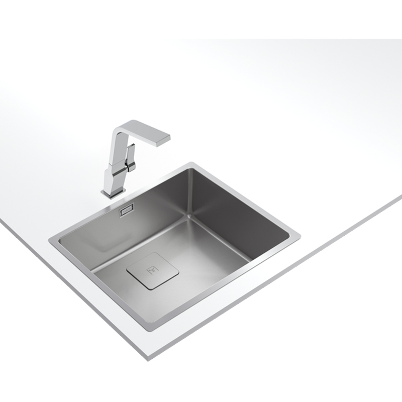 Lavadero de 50x40cm de 1 Pozo FLEXLINEA 50.40 Pure Clean Teka