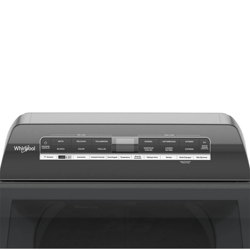 Lavadora Inteligente Wifi Connect 28Kg Silver Whirlpool