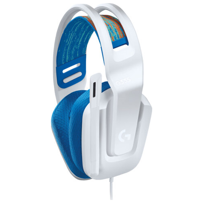 AUDIFONO+MICROFONO LOGIT. ALAMBRICO.GAMER G335  BLANCO