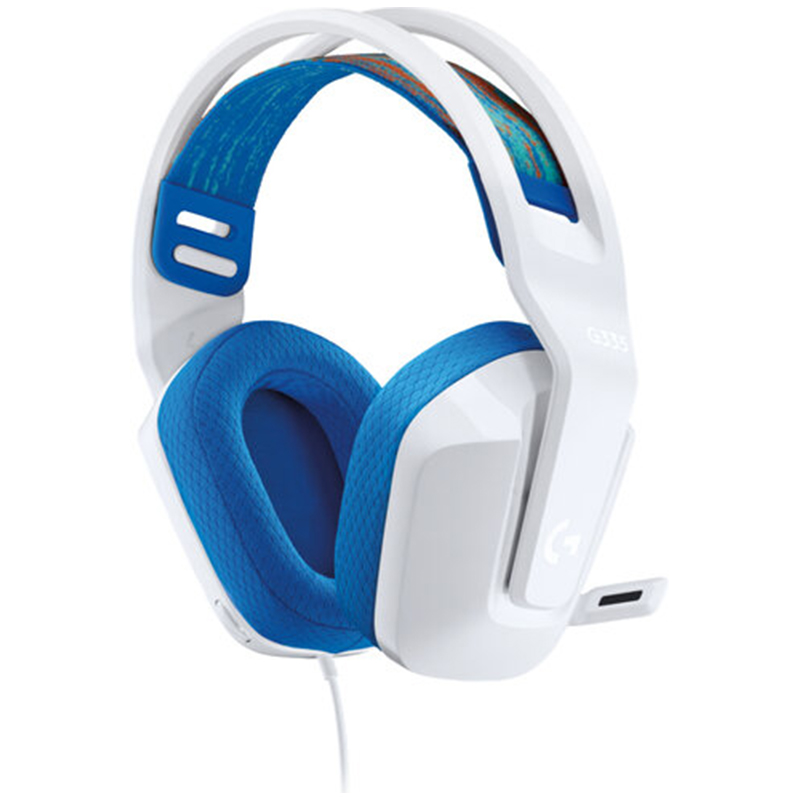 AUDIFONO+MICROFONO LOGIT. ALAMBRICO.GAMER G335  BLANCO