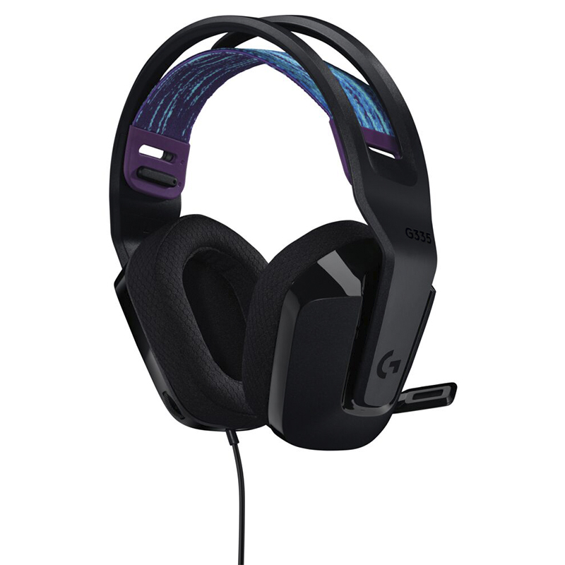 AUDIFONO+MICROFONO LOGIT. ALAMBRICO.GAMER G335  NEGRO