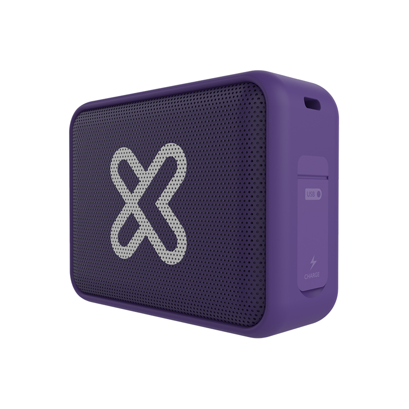 Parlante Klip Xtreme Portatil Bluetooth Nitro 5w 3.5mm - Morado