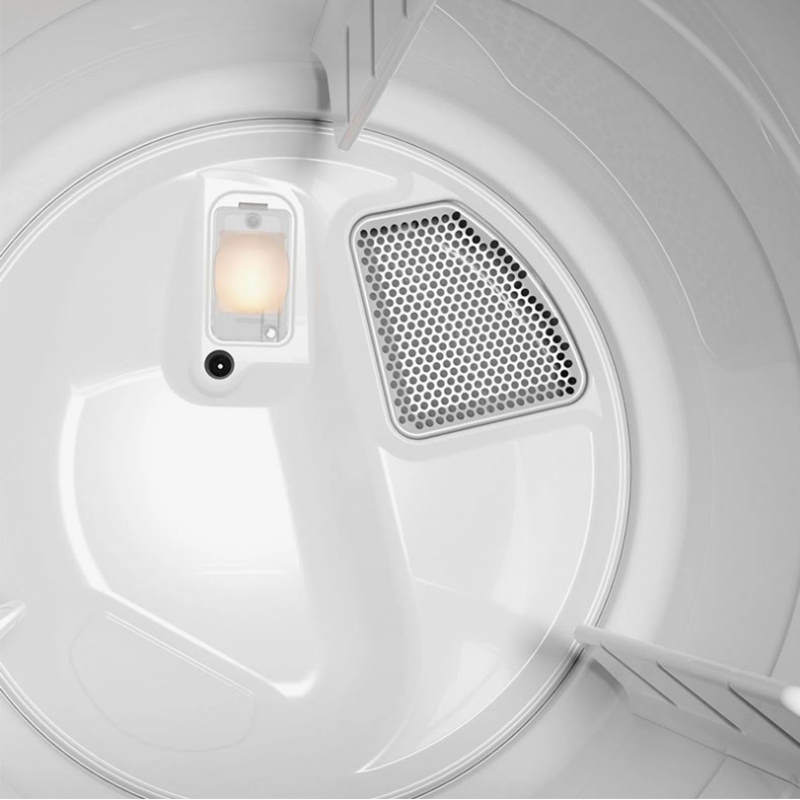 Secadora a Gas Wifi Connected  28 Kg Silver Whirlpool