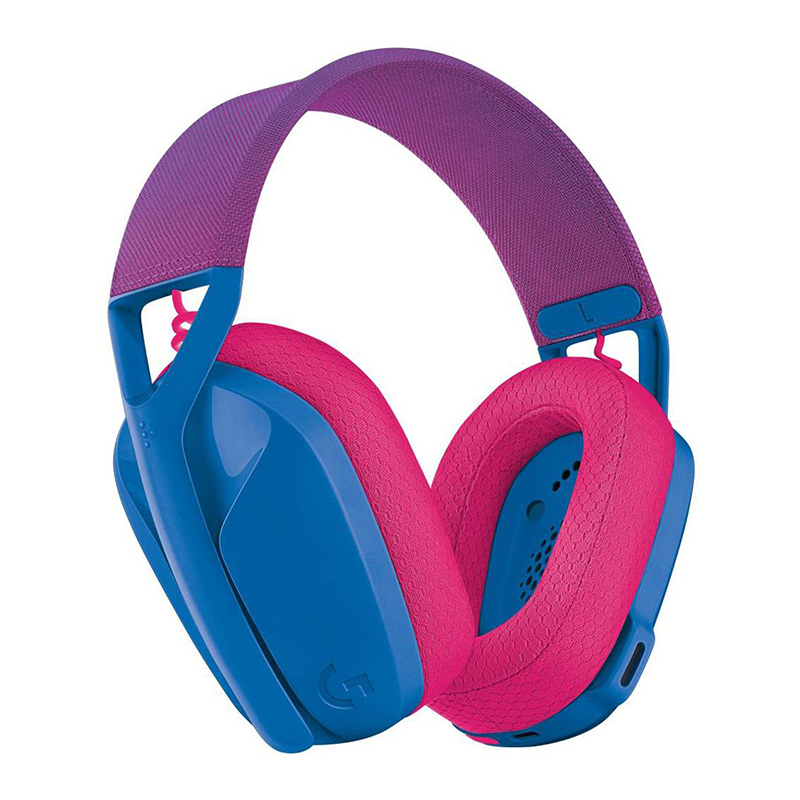 Audífono + Micrófono Logitech Inalámbrico Gamer G435 Lightspeed Bluetooth Azul