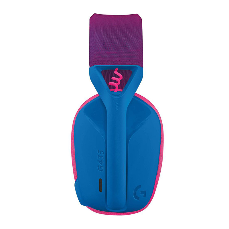 Audífono + Micrófono Logitech Inalámbrico Gamer G435 Lightspeed Bluetooth Azul