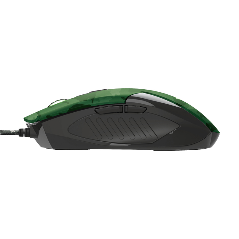 COMBO GAMING TRUST 23611 / RIXA / MOUSE 6 BOTONES (800-3200DPI) & PAD MOUSE 22 X 30CM / CAMUFLAJE