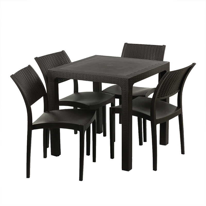 Mesa Rattan Verona Wengue