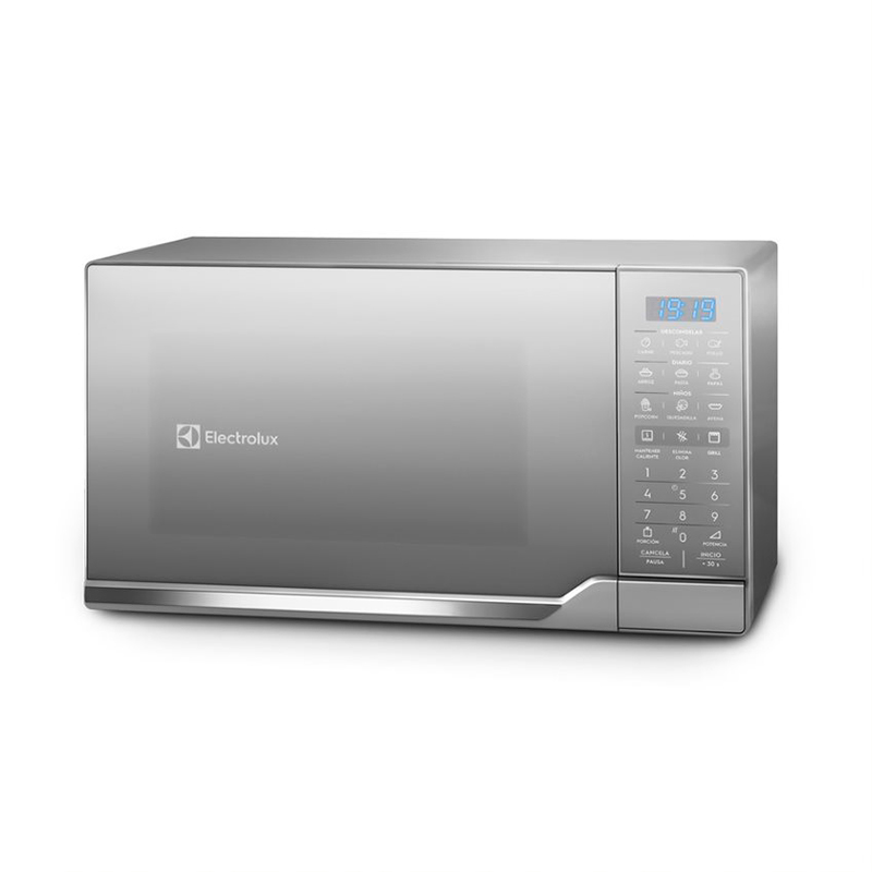 Microondas de 30 Litros con Grill EMDO30G3GSEUG Silver Electrolux