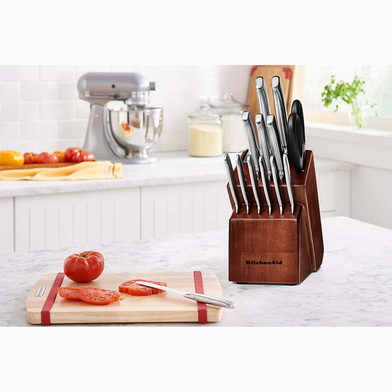 Juego de Cuchillos 14 Piezas Acero Inoxidable Kitchenaid