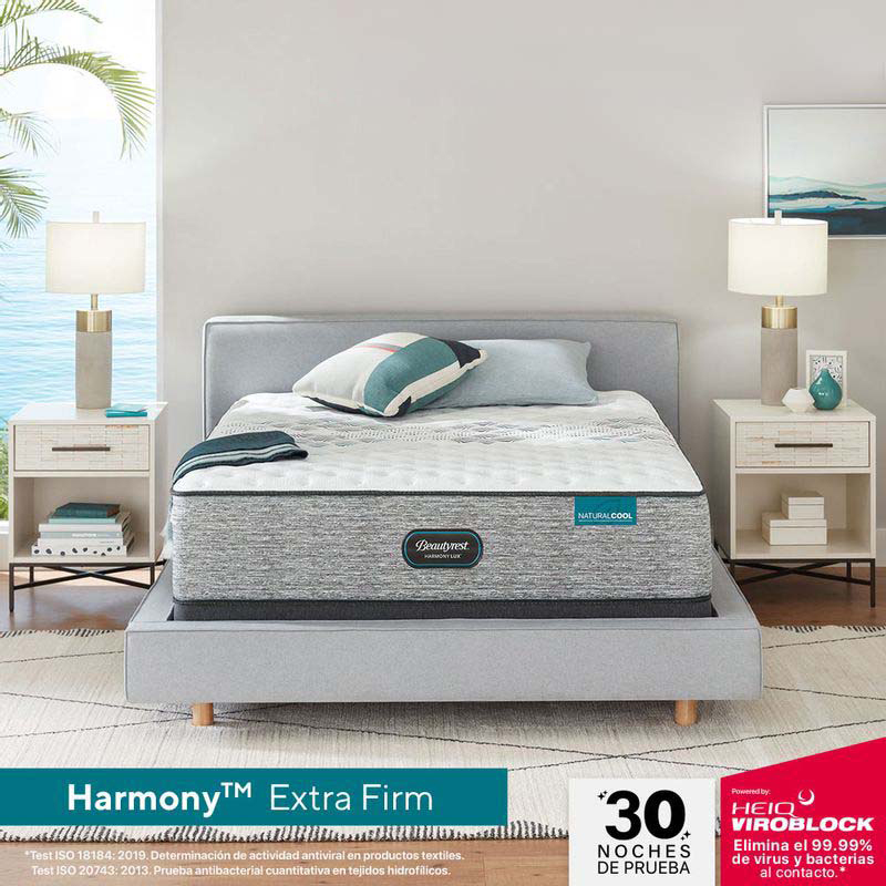Colchón Beautyrest Harmony Extra Firm Twin 100x200cm