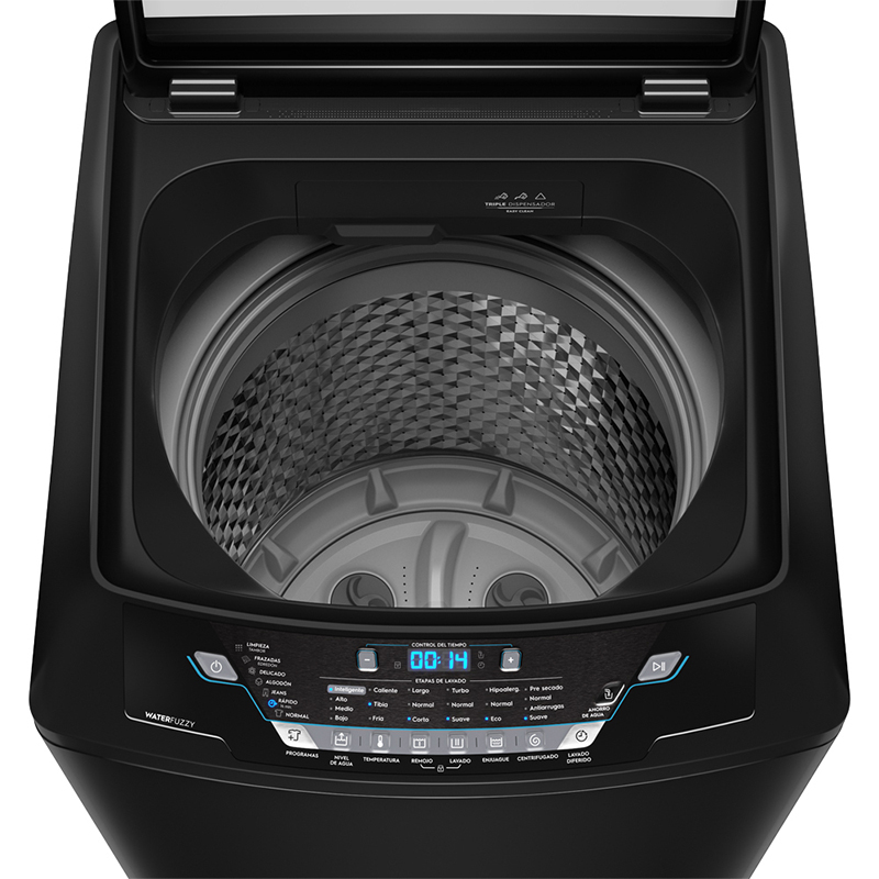 Lavadora Carga Superior Premium Care Black 21kg Impeller Negra EW1X21F6ESB Electrolux