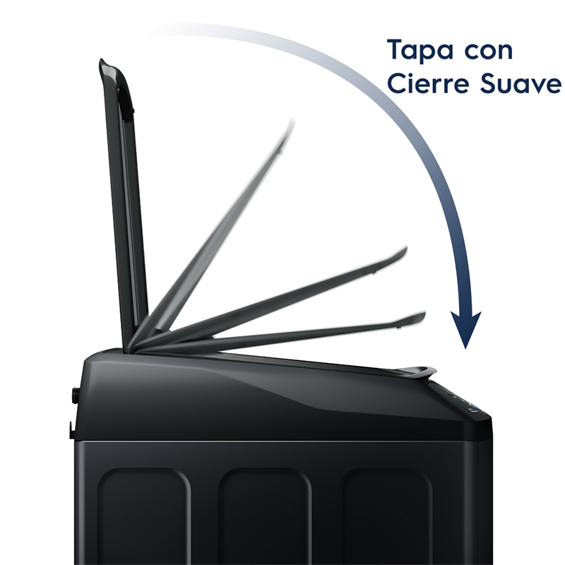Lavadora Carga Superior Premium Care Black 21kg Impeller Negra EW1X21F6ESB Electrolux