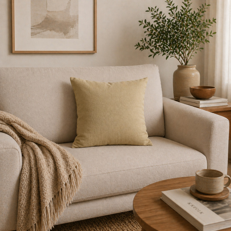 Cojín Básico Beige Especial 45x45cm