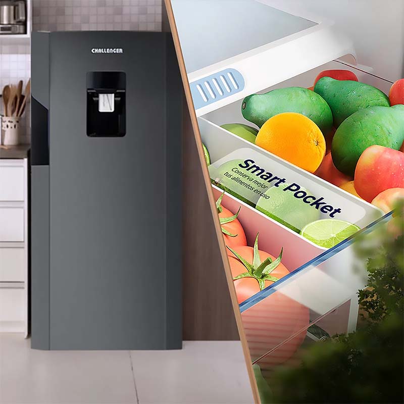 Refrigeradora Titanium Frost 256 Litros Challenger