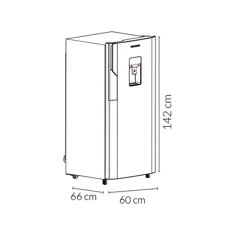 Refrigeradora Titanium Frost 256 Litros Challenger
