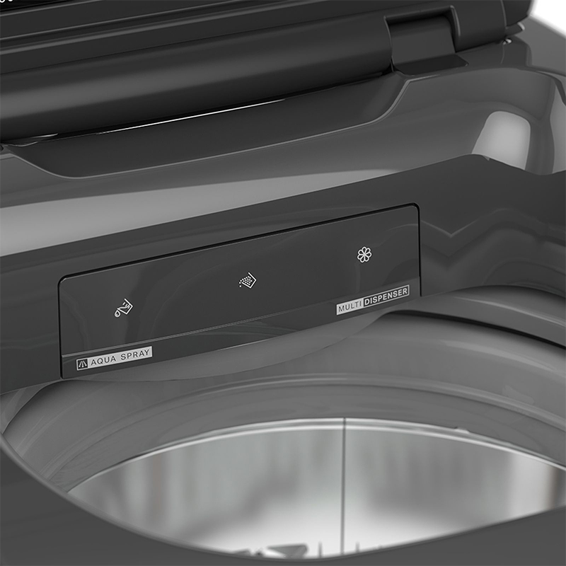 Lavadora de Carga Superior 20kg Gris Whirlpool