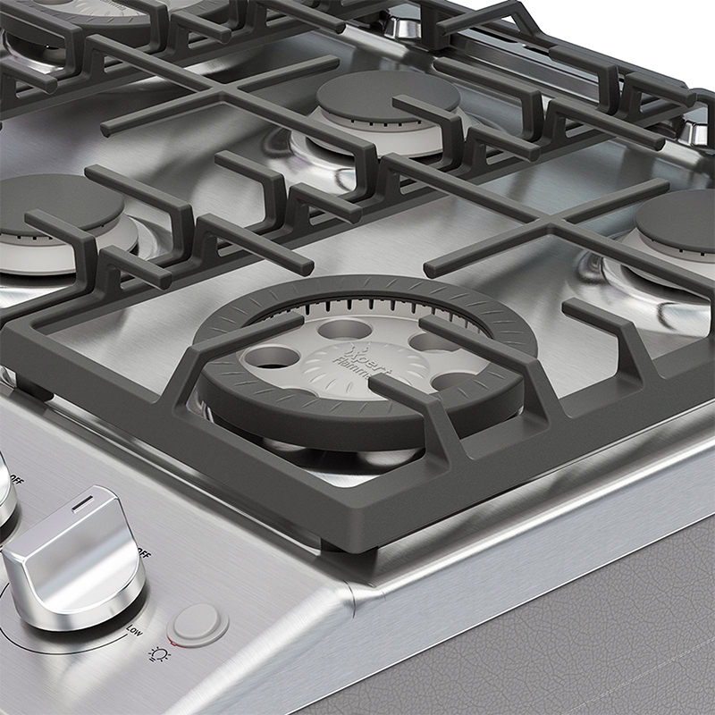 Cocina a Gas 6 Quemadores LWFR7210S Whirlpool