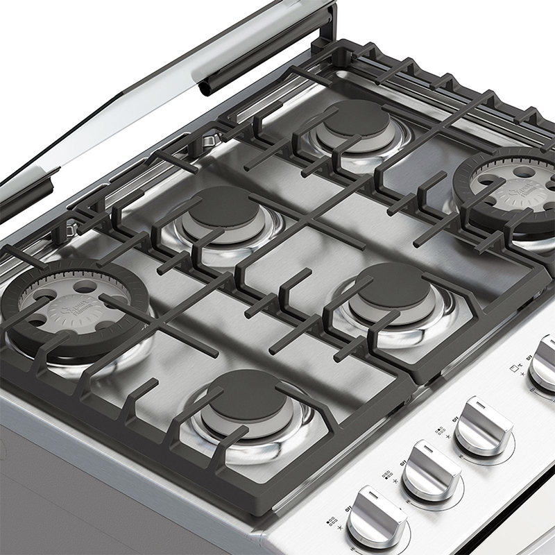 Cocina a Gas 6 Quemadores LWFR7210S Whirlpool