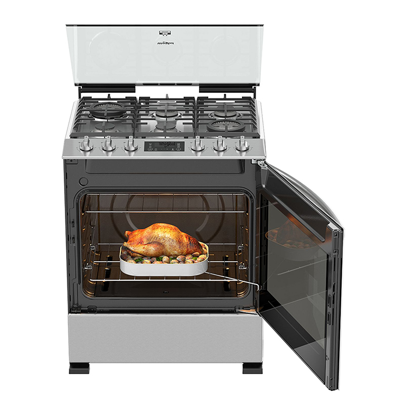 Cocina a Gas 6 Quemadores LWFR7410S Whirlpool