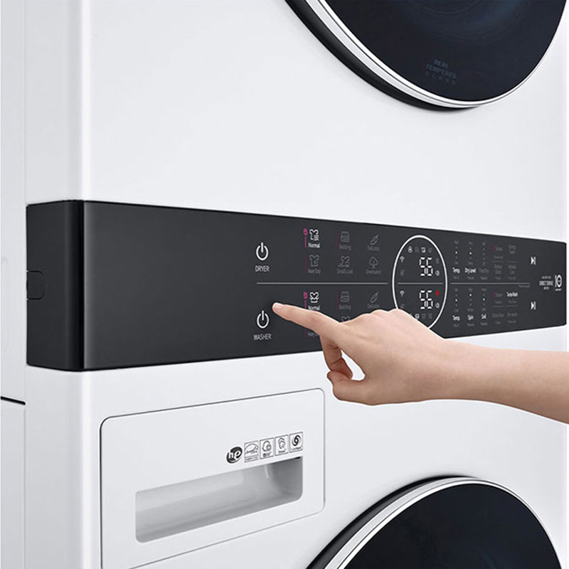 Torre de Lavado Eléctrica de 22kg Blanca WK22WS6 LG