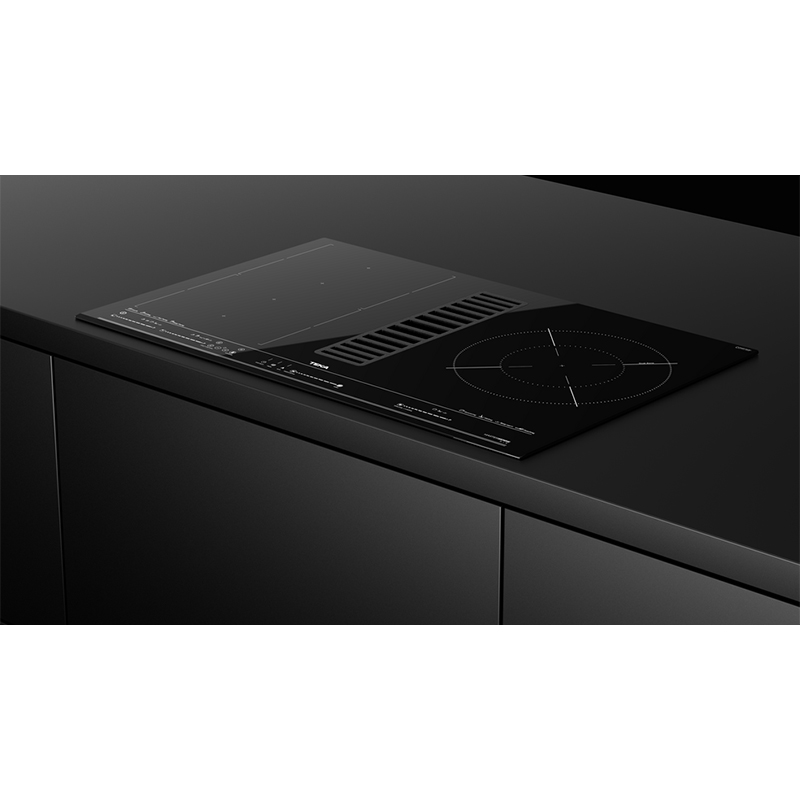 Cocina de  Inducción FullFlex con Campana Integrada y Zona Paellera Incluye Ollas y Kit de Ducto Teka