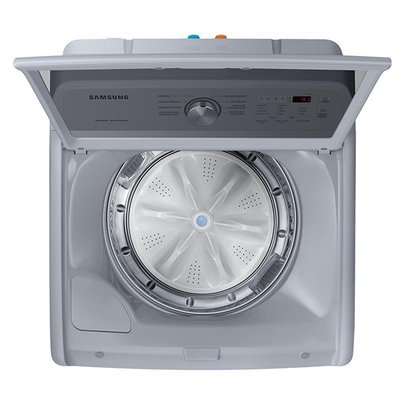 Lavadora 19kg Carga Superior WA19A3353GY Silver Samsung