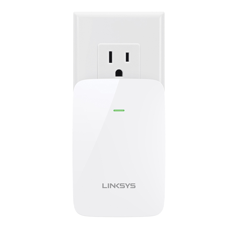 EXTENSOR DE RANGO LINKSYS AC1200 WIFI HASTA 1.2 GBPS  2.4GHz 5GHz