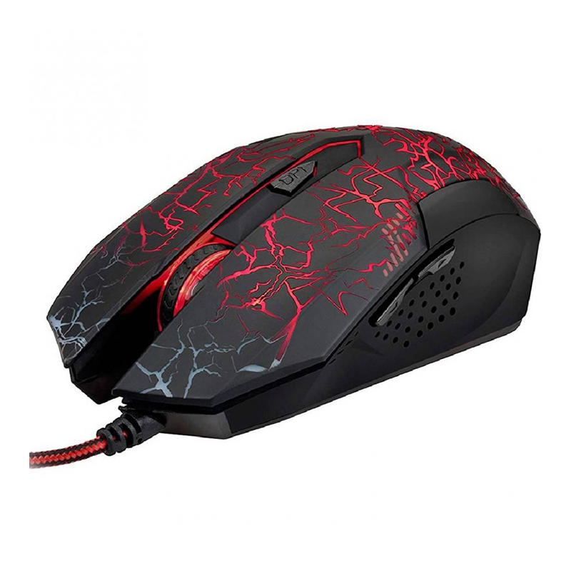 MOUSE XTECH ALAMBRICO GAMER USB 3D ROJO