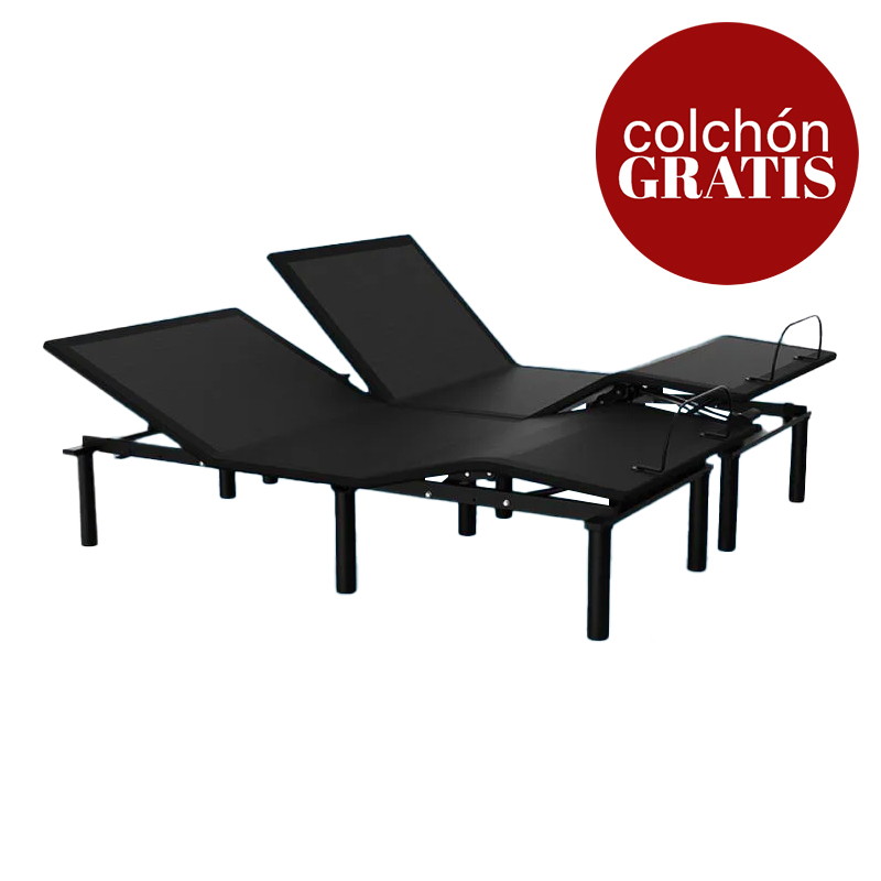 Cama Ajustable Beautyrest Motion Air King + Colchón Gratis Harmony Medium Firm Simmons