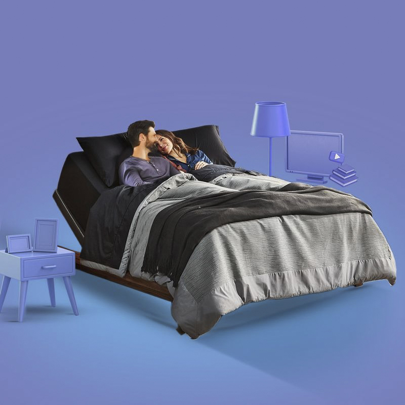 Cama Ajustable Advanced Motion II Queen + Colchón Gratis Natasha Luxury Firm Simmons