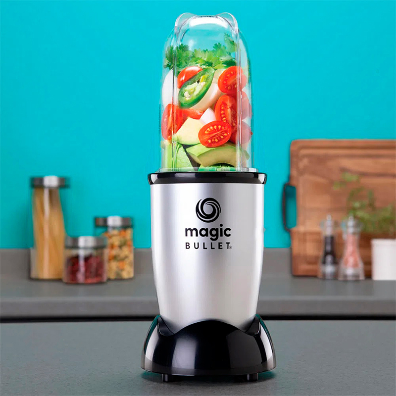 Licuadora Nutribullet Magicbullet 7pcs 250w Plástico Color Plata
