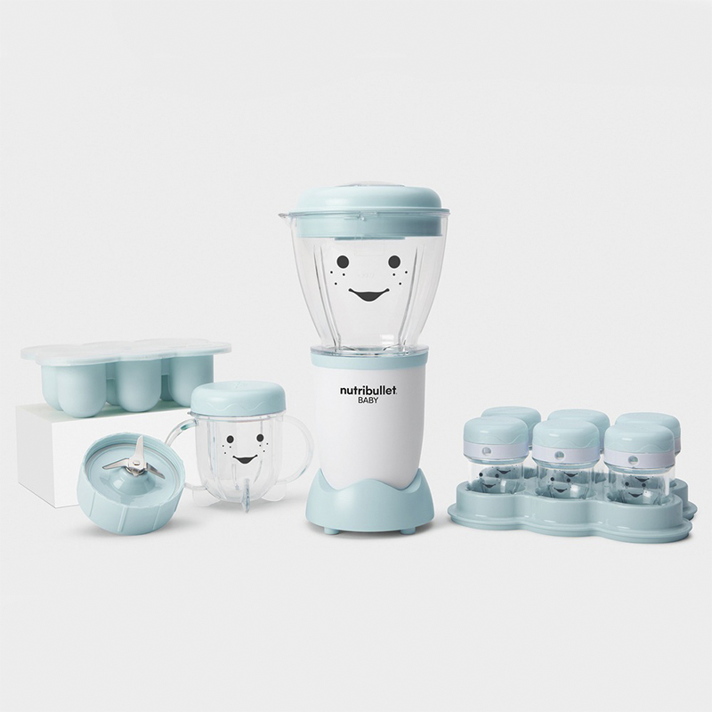 Licuadora Nutribullet Baby 20pcs 200w Plástico Color Celeste