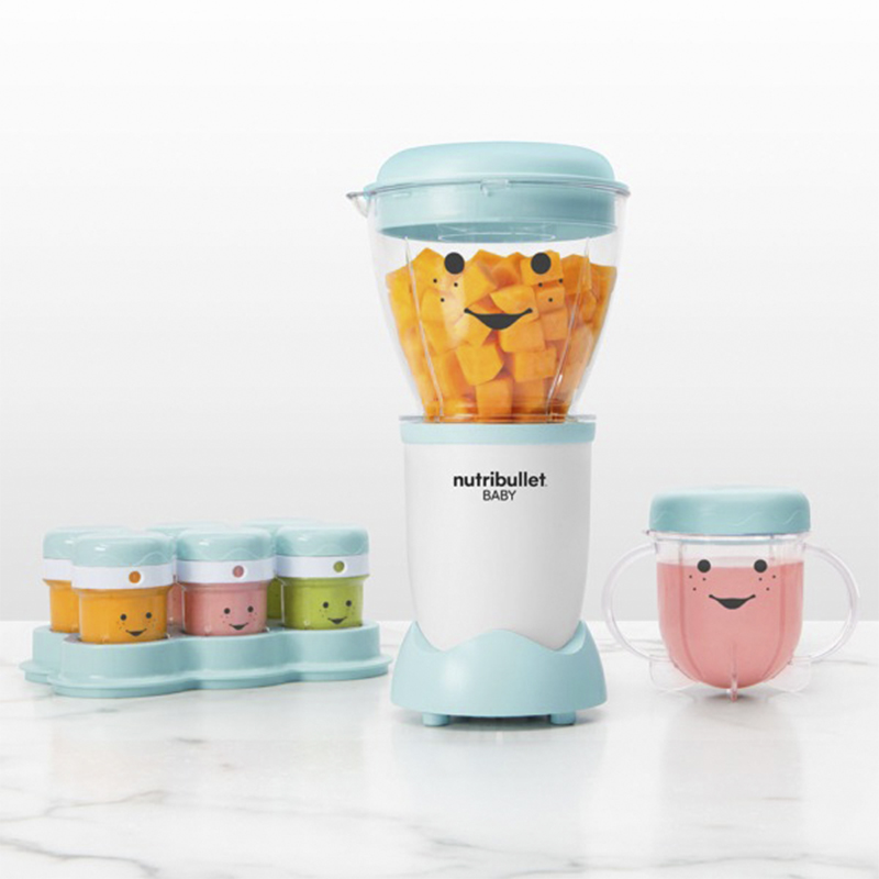 Licuadora Nutribullet Baby 20pcs 200w Plástico Color Celeste