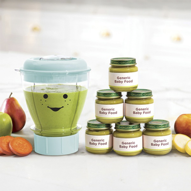 Licuadora Nutribullet Baby 20pcs 200w Plástico Color Celeste