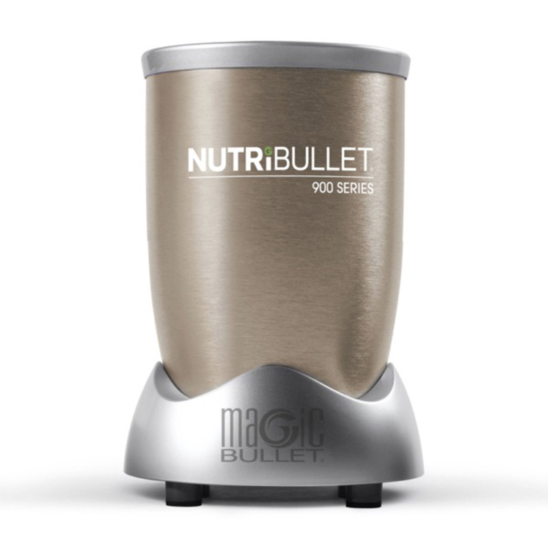 Licuadora Nutribullet 8pcs 900w Jarra Plástico Color Champagne