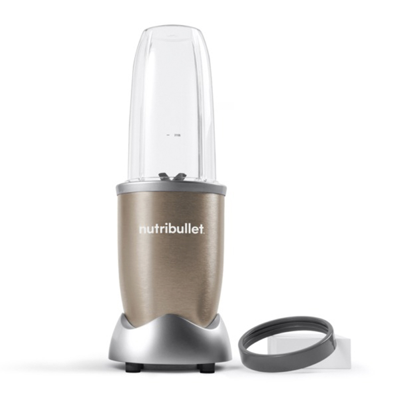 Licuadora Nutribullet 8pcs 900w Jarra Plástico Color Champagne