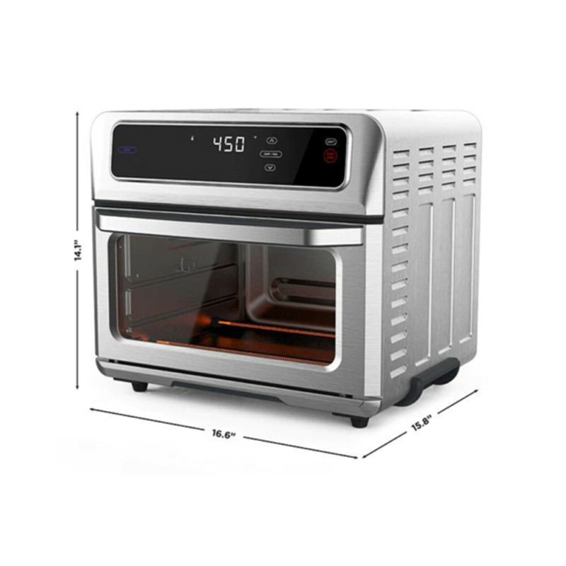 Horno Tostador Airfryer 9en1 20lts Pantalla Touch Acero Inoxidable Chefman