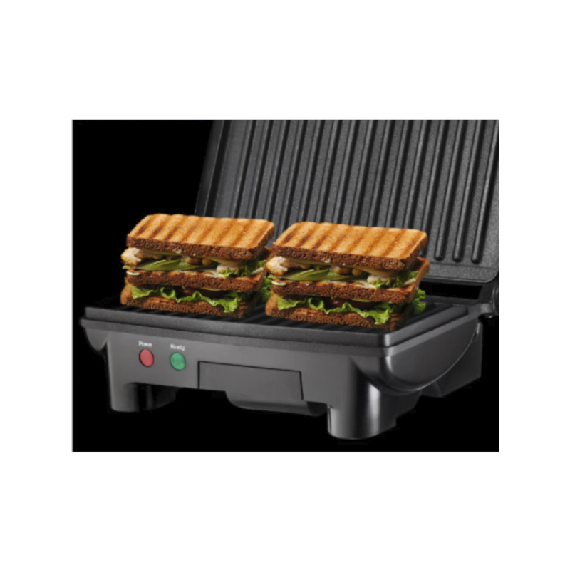 Sandwichera Panini 3en1, 2 Rebanadas Antiadherente 1000w Acero Inoxidable Chefman