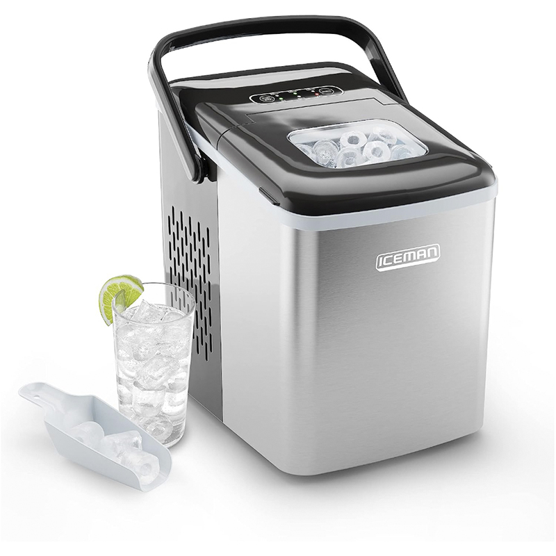 Máquina de Hielo Portátil 26 libras programable Chefman