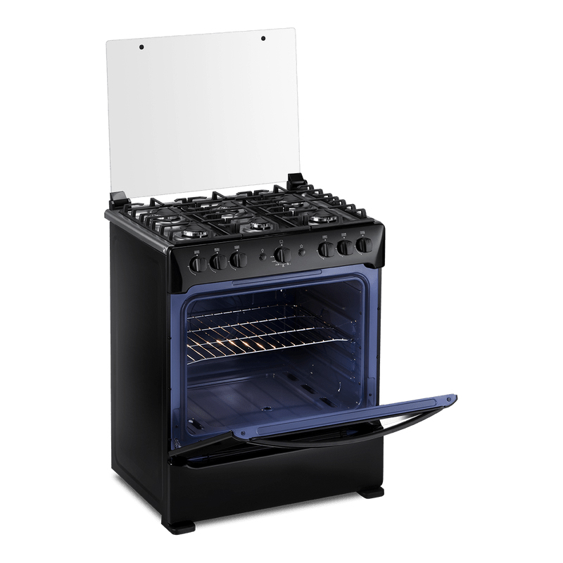 Cocina Sorrento ZFO Negra C30 Indurama