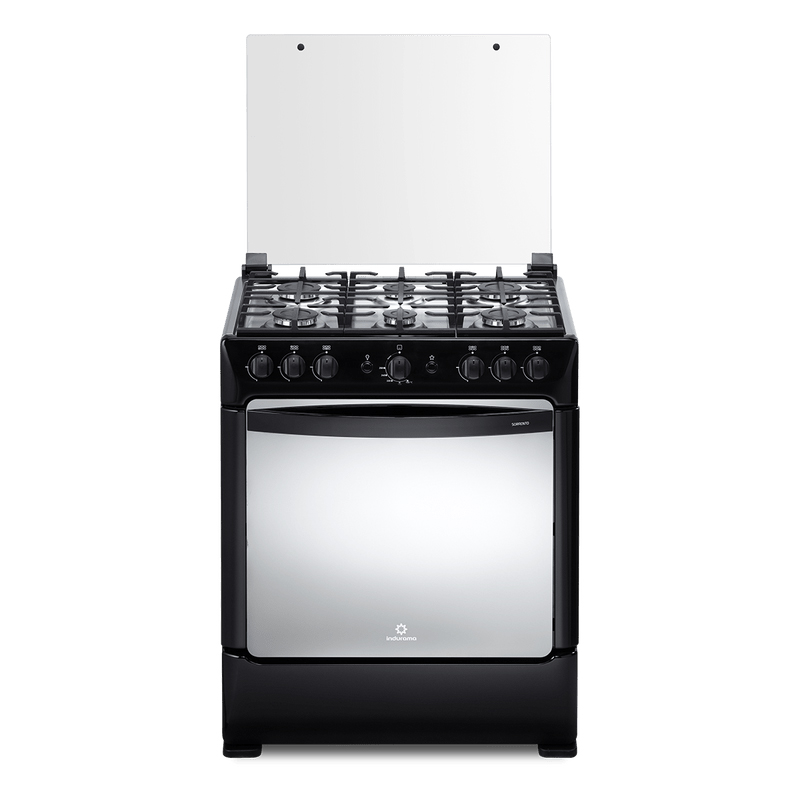 Cocina Sorrento ZFO Negra C30 Indurama