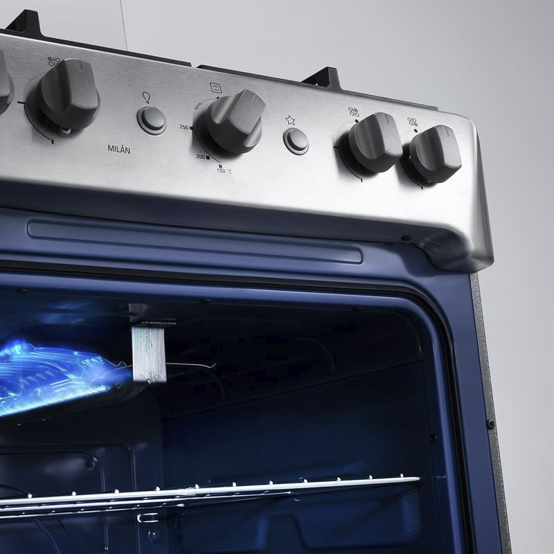Cocina Milan 4Q XFO Croma C24 S01 Indurama